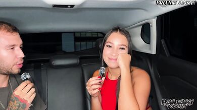 Beautiful Latina with a big ass Daniela Andrea has a podcast with Brian Evansx and lots of sex