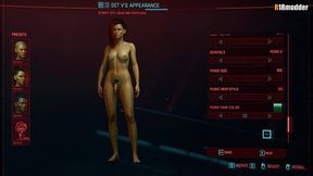 Cyberpunk 2077 - Female Character has a Penis (Shemale)