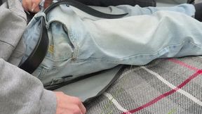 XXXL Raw Footjob – Mostly Uncut with Cum on Soles
