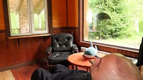 Old Man Met a Pleasant Young Neighbor on His Property &mdash;  and They Had a Pleasant Conversation