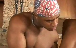 Pair of trannies suck a huge cock