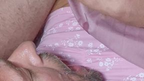 I Love Swallowing My Cum with Hard Dildo in My Ass