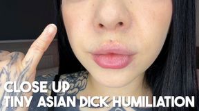 Milk Your Tiny Asian Dick Humiliation - Close Up
