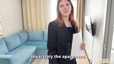 I fucked an estate agent hard because she overcharged for her service