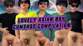 lovely asian boy hot cumshots compilation