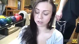 Hunt4k. dark haired sucks cock and gives vagina for drilling