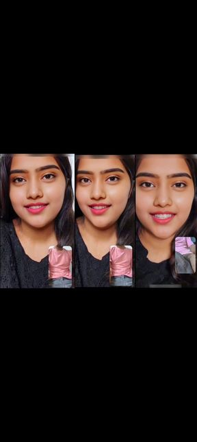 Beautiful Girl sex chating with her husband&#039;s friends on video call