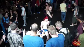 Tattooed actress fucks in public