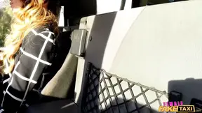 Shy lady's secret taxi fantasy
