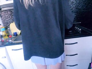 Stepmom not to notice stepson's harassment but in the end lets bang twat and cum inside