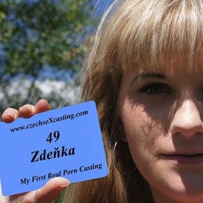 Zdenka's first porn