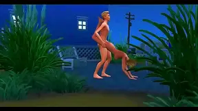 Johnny Zest Enjoying Intimate Moments With Sexy Girl On Terrace