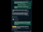 MI AMIGA EN RICOS SHORTS ME MANDA MENSAJE