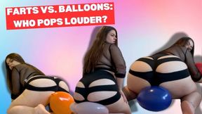 Farts vs Balloons: Who Pops LOUDER?