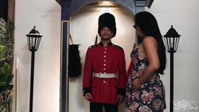 ”Guard duty never been nicer - Bianka Nascimento”