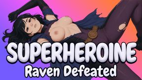 SUPERHEROINES - Raven Teleporting Into Demonic Lair, Hit With Runes That Corrupt Her Soul-Self Into Submission, Then Sucking Cock and Getting Fucked in Pussy and Ass Until Shattered (Erotic Audio)