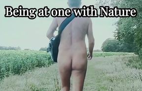 Nude Walking in the Countryside