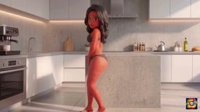 Romantic Kitchen Moments - AI Hentai ASMR