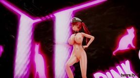 【MMD R18】HonoluluPINK CAT
