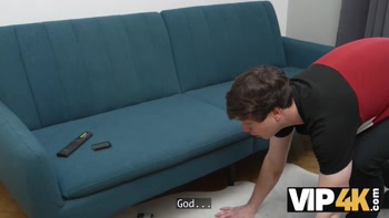 VIP4K. Mature Woman Seduces Her Friend's Stepson and give him her Asshole