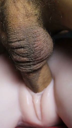 cum inside and continued to fuck in sweet pussy   Clip 1