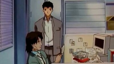 Naughty boss strips and fucks shy secretary in hot anime storyline