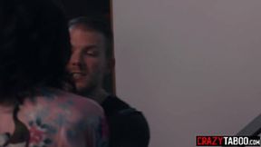 Charlotte Sins can't hide her passion as she dives into a wild threesome encounter