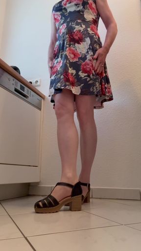 Splashed in the kitchen