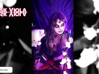 ASMR masturbating and stroking trans climax