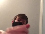 POV: you take a load to the face from a tiny femboy :3
