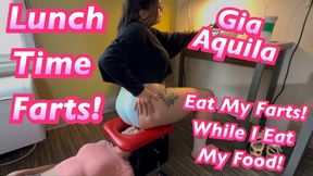 Your My Fart Filtering Seat While I Eat! - Gia Aquila - Sinthia Bee