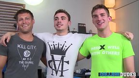 Troy, Asher &amp_ Bobby Orgy Scene