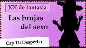 JOI mundo fantas&iacute_a - Las brujas del sexo. Cap&iacute_tulo 11, adicta al DP.