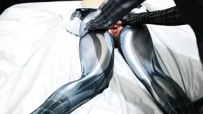 Indonesian amateur cougar and her stepson have fun in Spider-Man cosplay