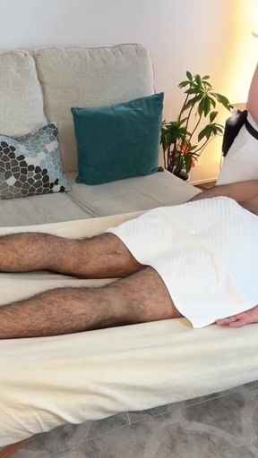 Unforgettable moment from &quot;Straight guy came for the massage and got seduced by gay masseur.&quot;