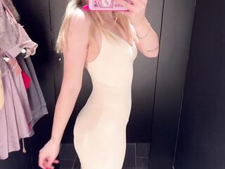 Hawt eighteen year old Cute Gal Underware Changing Trying On Hot Underware