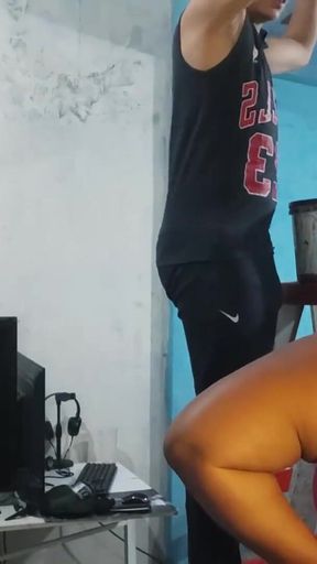 Must-see moment from &quot;A big-ass milf seduces the painter who was painting her house and ends up fucking with her ex&#039;s best&quot;
