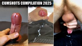 Lots of male sperm! CUMSHOTS COMPILATION - NEW 2025