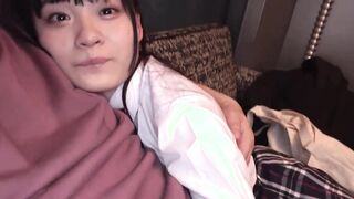 Japanese super sexy teenie estrus more after she has her unshaved snatch being finger fuck by mature boy friend. The little bimbos