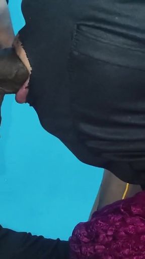 Tamil Manager Wife Birthday cheating with Company Staff, Desi Aunty romance sex, Mallu Aunty doggy style