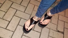 feet lover - public crossdressing