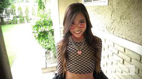 asian beauty vina sky takes bryan’s cock deep into her throat!