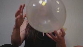 Confetti Balloon Squeaking, Rubbing and Popping Episode 1
