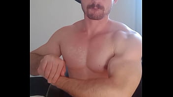 MUSCLE WORSHIP in masturbation