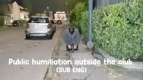 Public Humiliation Outside the Club - Umiliazione pubblica fuori dal locale [SUB ENG][MOBILE]