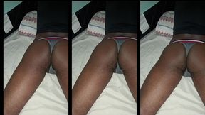 pretinha negra com bunda preta peluda