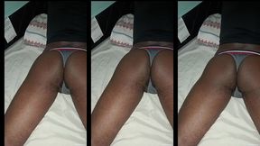 pretinha negra com bunda preta peluda
