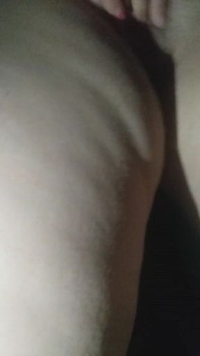 Fingering my wet pussy before work