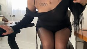 Smoking Sensually and Letting Out Irresistible