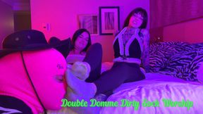 Double Domme Dirty Sock Worship